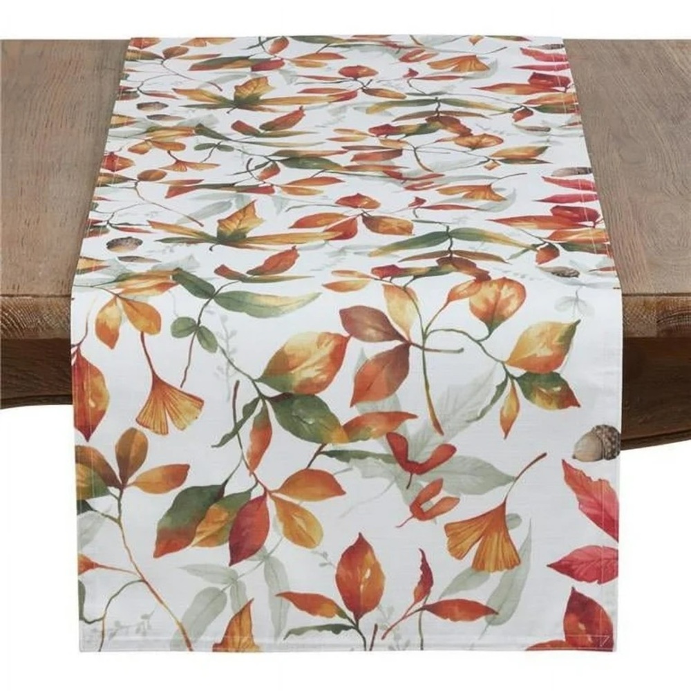 Autumn Leaves Table Runner